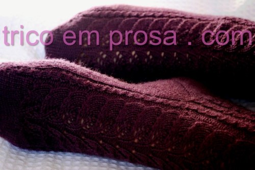 blog Tricô em Prosa - Receita traduzida das Meias Baudelaire de CookieA
