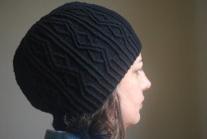 blog Tricô em Prosa - Gorro Rhombix - Receita grátis em português
